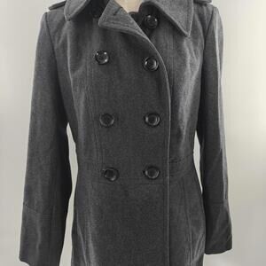 MICHAEL Michael Kors Women's Black and Grey Coat